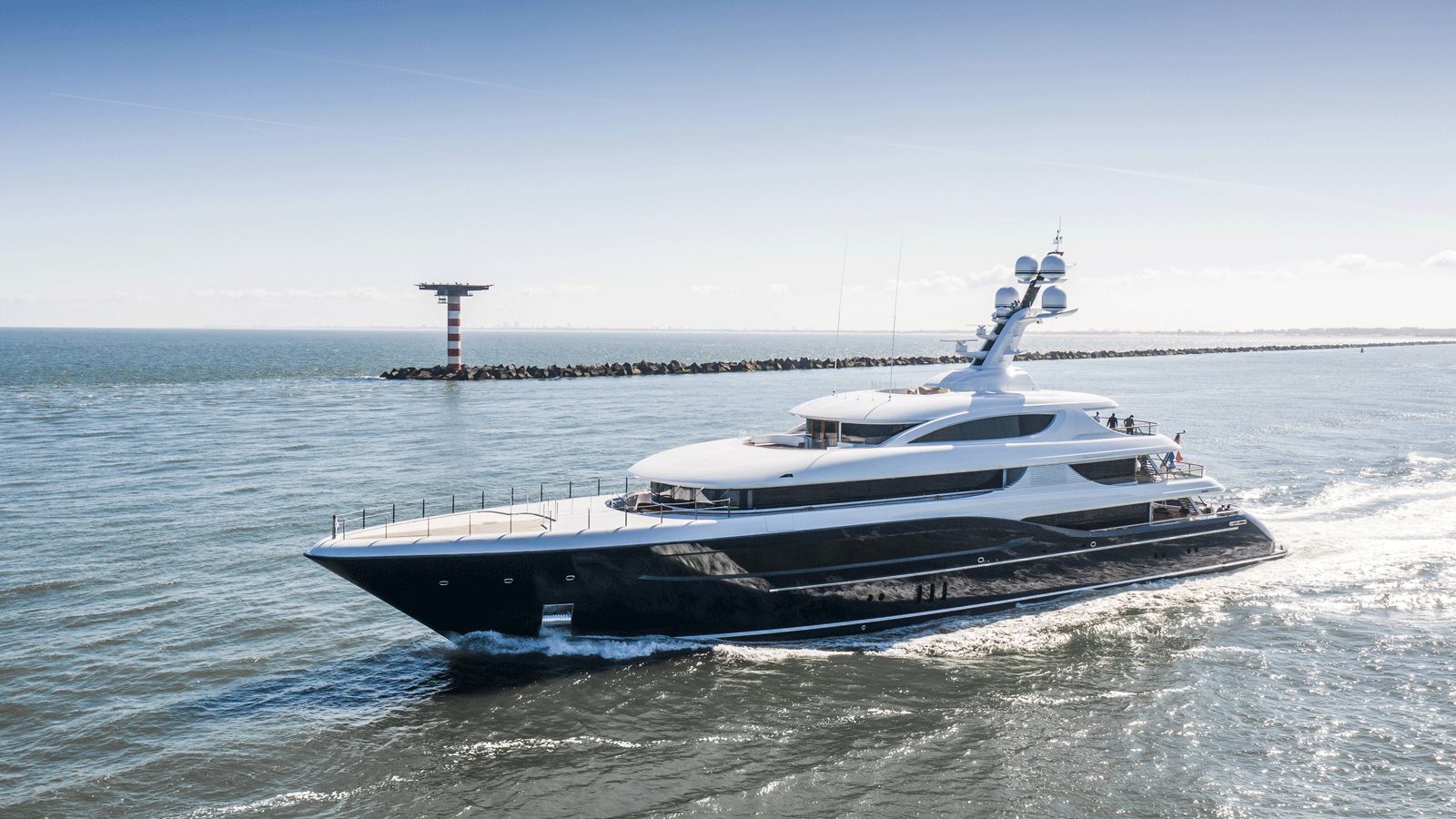 Feadship Superyacht Podium Captured on Sea Trials